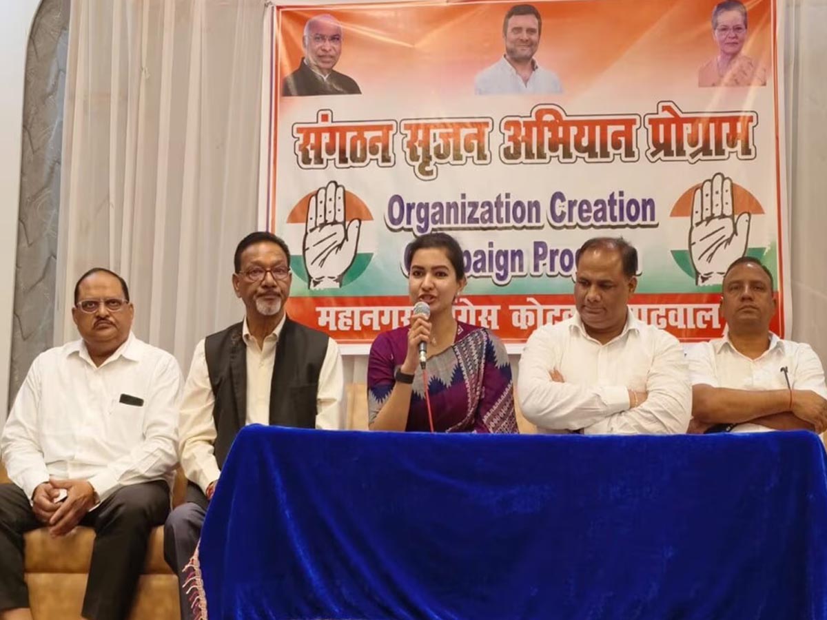 संगठन को मजबूत बनाएगी कांग्रेस: सोफिया फिरदौस