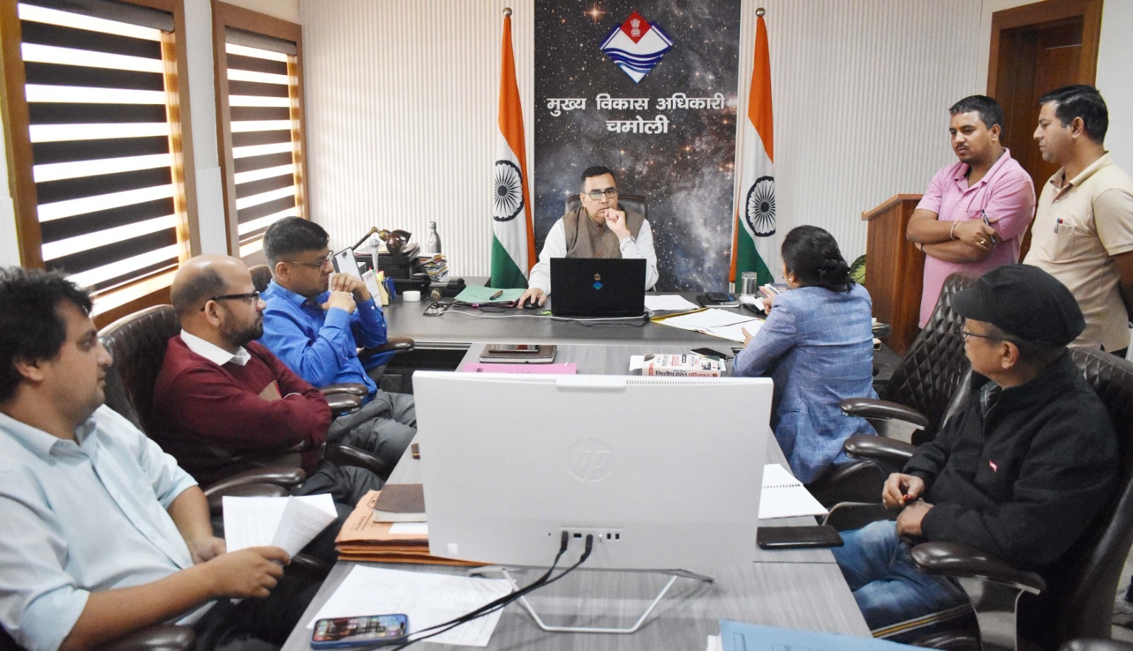 वाइब्रेंट विलेज प्रोग्राम की समीक्षा बैठक आयोजित