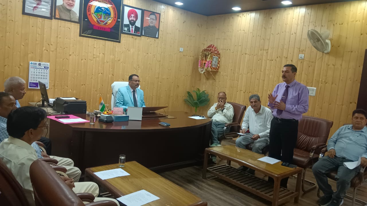 सएसजे विवि में छात्रसंघ चुनावों को लेकर बैठक आयोजित