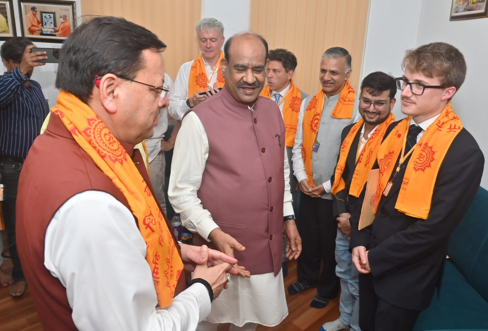 देसंविवि में दिखाई दिया विज्ञान और अध्यात्म का अनूठा संगम