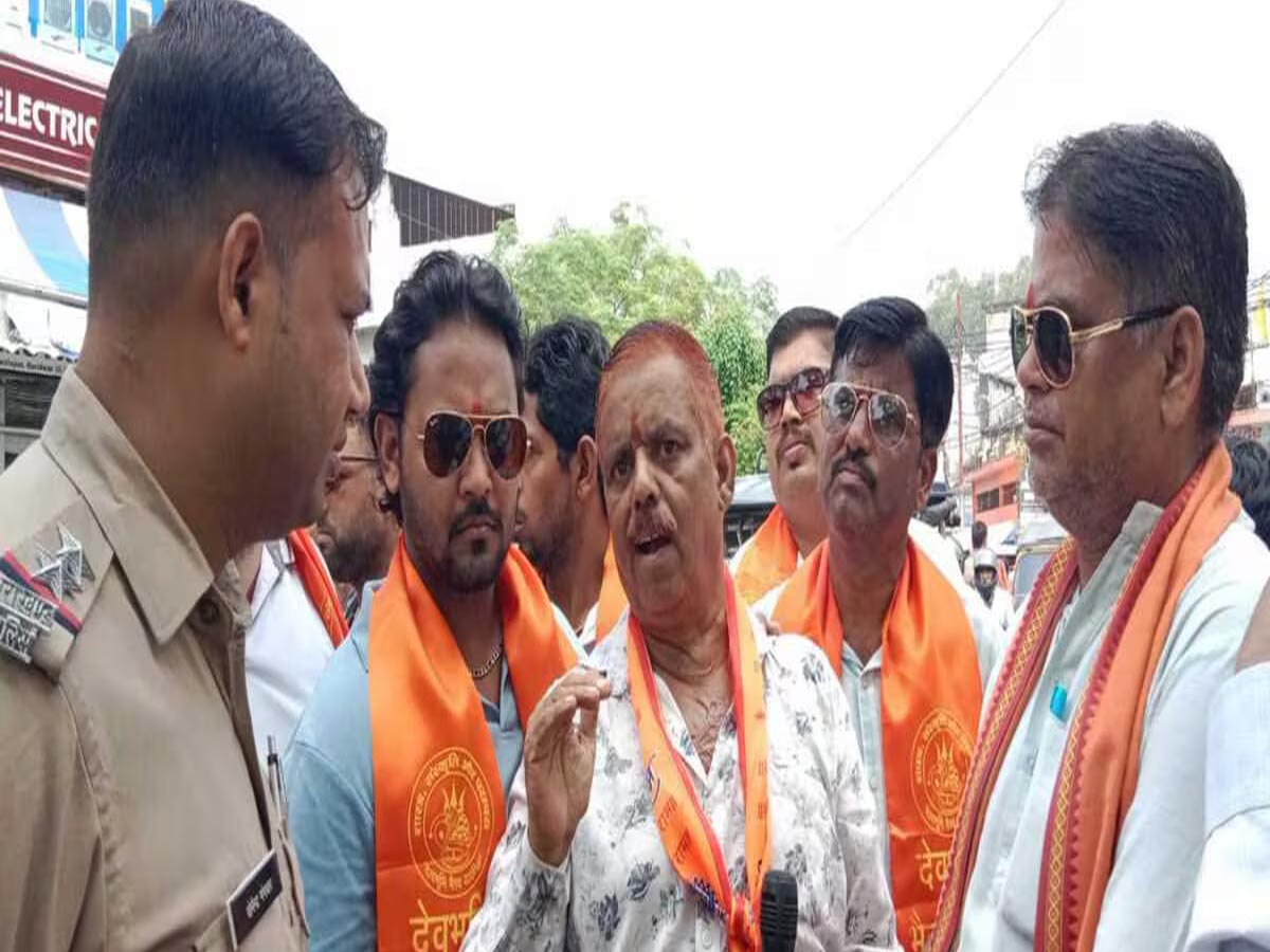 हनुमान चालीसा पढ़ने जा रहे देवभूमि भैरव सेना संगठन को रोका