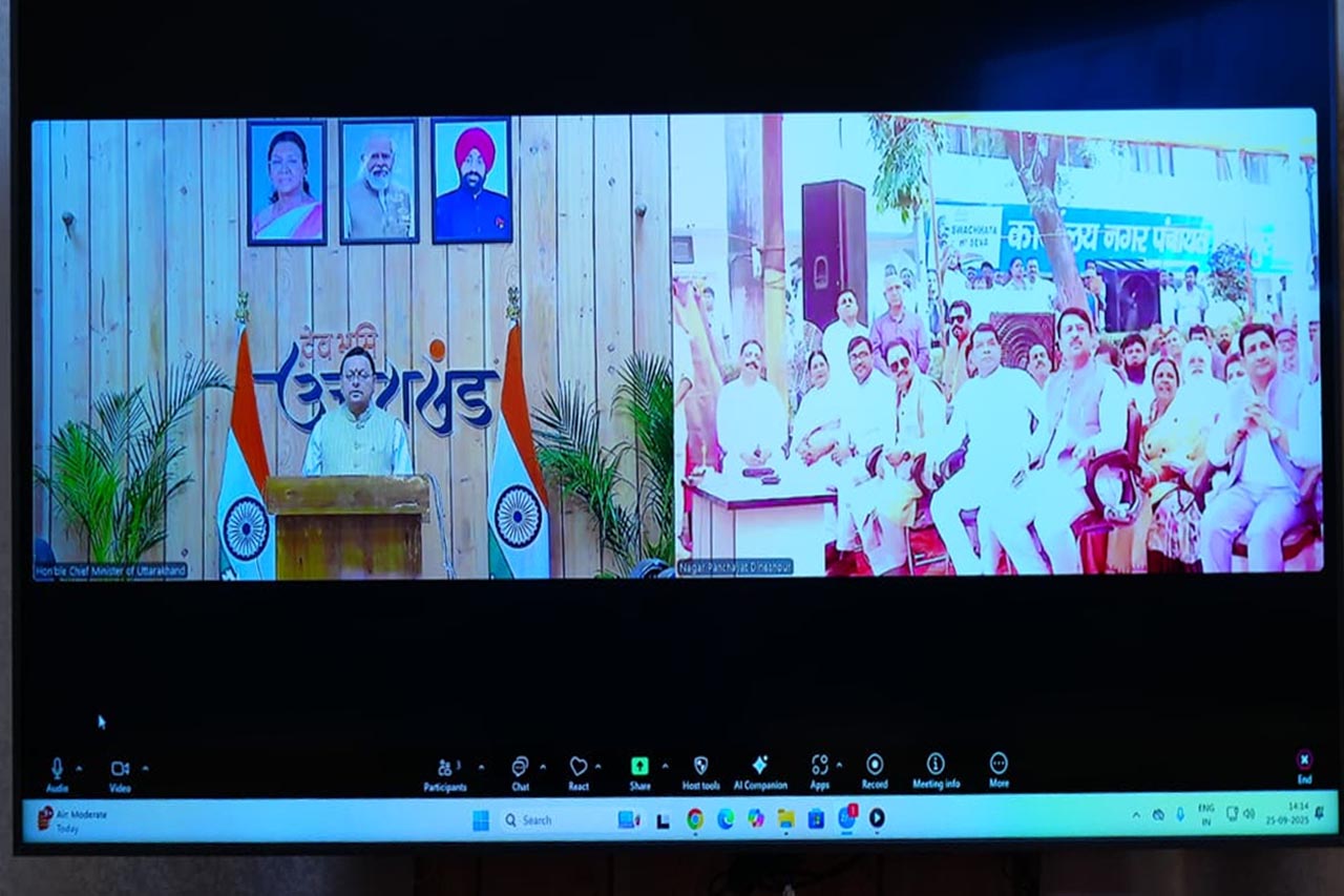 प्रधानमंत्री  मोदी के नेतृत्व में हमारे सीमांत इलाकों तक सड़कों का व्यापक नेटवर्क बन रहा है
